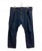 MOMOTARO JEANS桃太郎ジーンズ）の古着「銅丹レーベル デニムパンツ」｜インディゴ