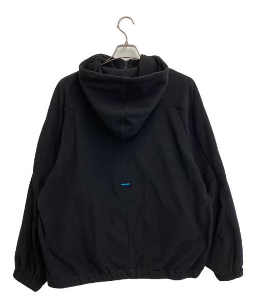 MUZE（ミューズ）MUZE (ミューズ) HOODED FLEECE BLOUSON ブラック サイズ:SIZE 1の古着・服飾アイテム