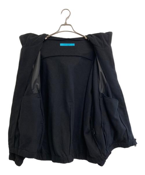 MUZE（ミューズ）MUZE (ミューズ) HOODED FLEECE BLOUSON ブラック サイズ:SIZE 1の古着・服飾アイテム