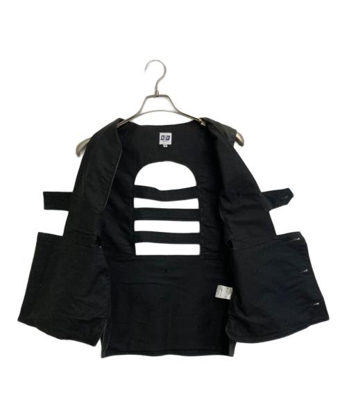 AiE（エーアイイー）AiE (エーアイイー) game vest nylon twill uneven dye カーキ サイズ:SIZE Mの古着・服飾アイテム