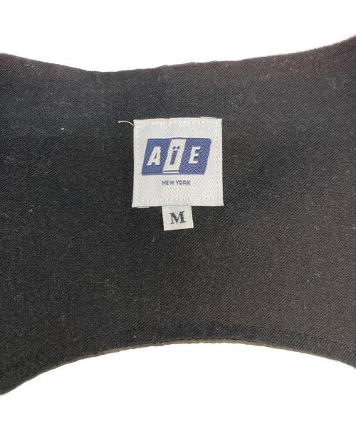 AiE（エーアイイー）AiE (エーアイイー) game vest nylon twill uneven dye カーキ サイズ:SIZE Mの古着・服飾アイテム
