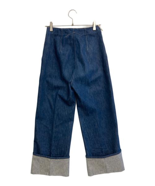 patou（パトゥ）Patou (パトゥ) アイコニックデニムパンツ インディゴ サイズ:SIZE 34の古着・服飾アイテム