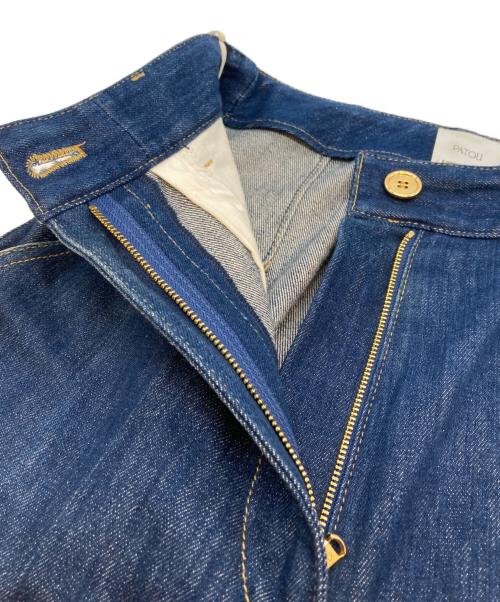 patou（パトゥ）Patou (パトゥ) アイコニックデニムパンツ インディゴ サイズ:SIZE 34の古着・服飾アイテム