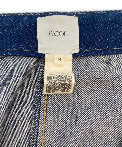 patou（パトゥ）Patou (パトゥ) アイコニックデニムパンツ インディゴ サイズ:SIZE 34の古着・服飾アイテム
