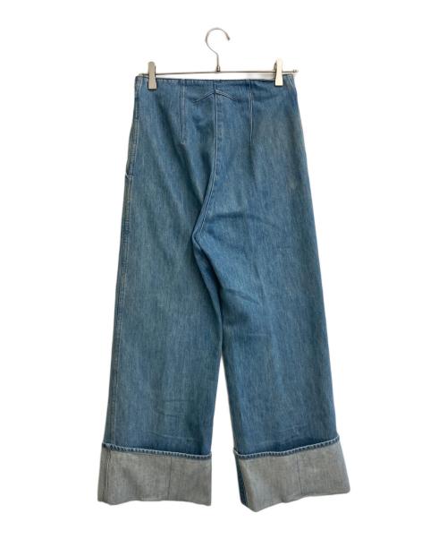 patou（パトゥ）Patou (パトゥ) アイコニックデニムパンツ スカイブルー サイズ:SIZE 34の古着・服飾アイテム