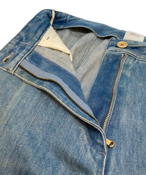 patou（パトゥ）Patou (パトゥ) アイコニックデニムパンツ スカイブルー サイズ:SIZE 34の古着・服飾アイテム
