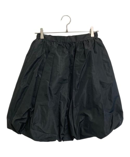 patou（パトゥ）Patou (パトゥ) ファイユバブルスカート ブラック サイズ:SIZE 36の古着・服飾アイテム