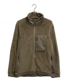 MOUNTAIN HARD WEAR（マウンテンハードウェア）の古着「ポーラテック ハイロフト グリッドジャケット」｜ブラウン