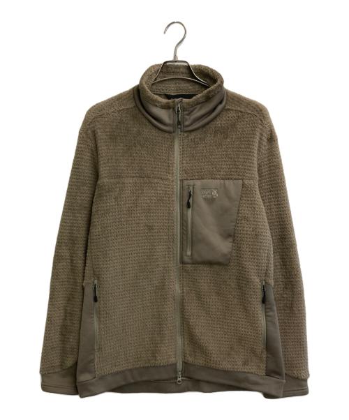 MOUNTAIN HARD WEAR（マウンテンハードウェア）MOUNTAIN HARD WEAR (マウンテンハードウェア) ポーラテック ハイロフト グリッドジャケット ブラウン サイズ:SIZE Lの古着・服飾アイテム