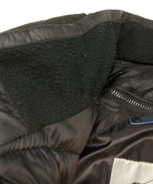COLE HAAN（コールハーン）COLE HAAN (コールハーン) キルテッド フランネル ダウン トッパー ブラック サイズ:SIZE Mの古着・服飾アイテム