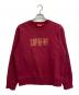 Supreme（シュプリーム）の古着「18AW World Famous Crewneck Sweatshirt」｜ワインレッド