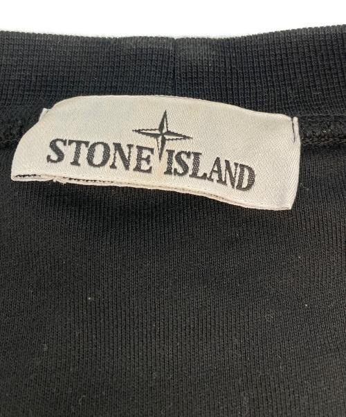STONE ISLAND（ストーンアイランド）STONE ISLAND (ストーンアイランド) ORGANIC COTTON スウェット ブラック サイズ:SIZE Lの古着・服飾アイテム