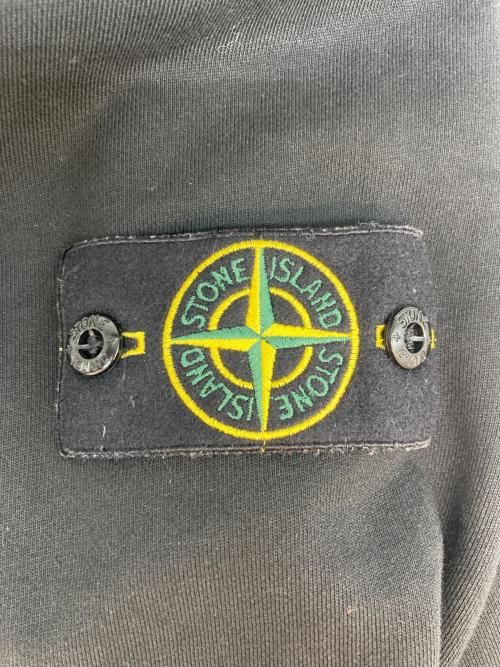 STONE ISLAND（ストーンアイランド）STONE ISLAND (ストーンアイランド) ORGANIC COTTON スウェット ブラック サイズ:SIZE Lの古着・服飾アイテム