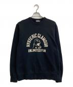 Hysteric Glamourヒステリックグラマー）の古着「UNLIMITED FUN スウェット」｜ブラック