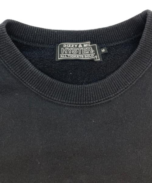 Hysteric Glamour（ヒステリックグラマー）Hysteric Glamour (ヒステリックグラマー) UNLIMITED FUN スウェット ブラック サイズ:SIZE Mの古着・服飾アイテム
