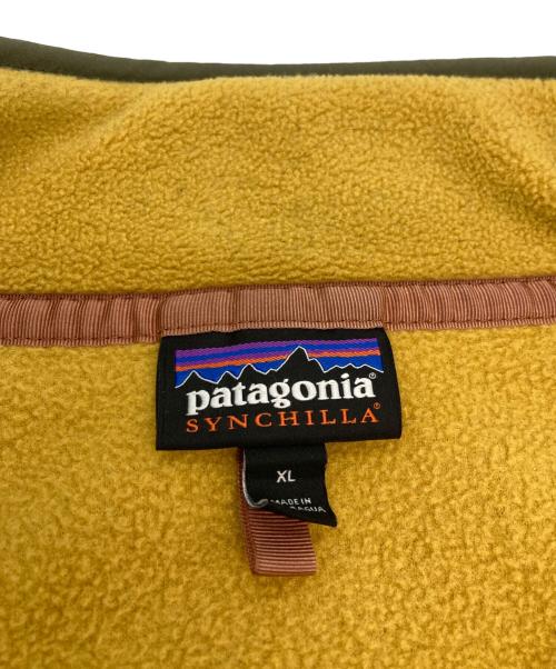 Patagonia（パタゴニア）Patagonia (パタゴニア) ライトウェイト・シンチラ・スナップT・プルオーバー イエロー サイズ:SIZE XLの古着・服飾アイテム