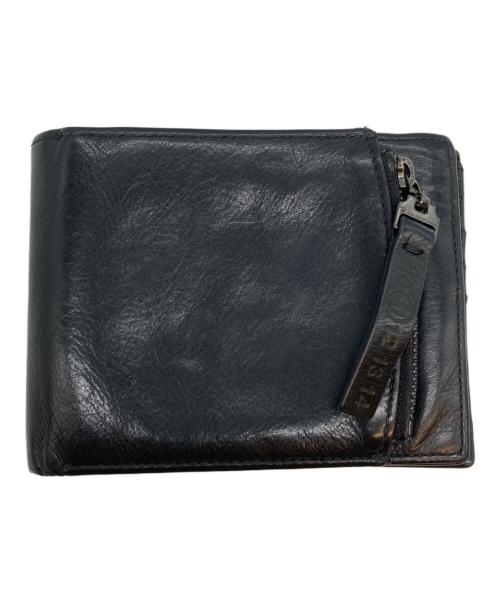 Martin Margiela11（マルタンマルジェラ11）Martin Margiela11 (マルタンマルジェラ11) flip flap wallet ブラックの古着・服飾アイテム