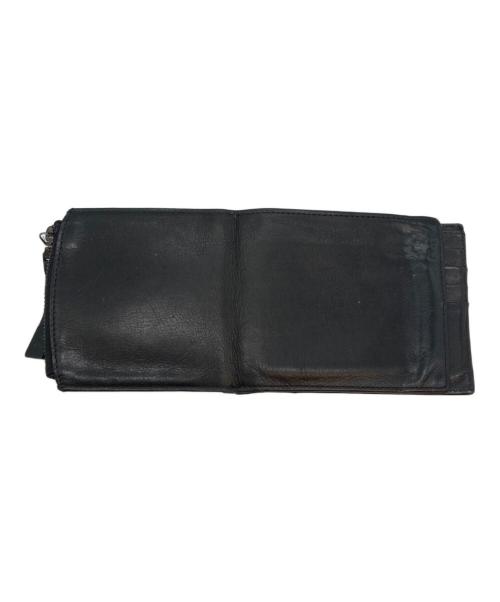 Martin Margiela11（マルタンマルジェラ11）Martin Margiela11 (マルタンマルジェラ11) flip flap wallet ブラックの古着・服飾アイテム
