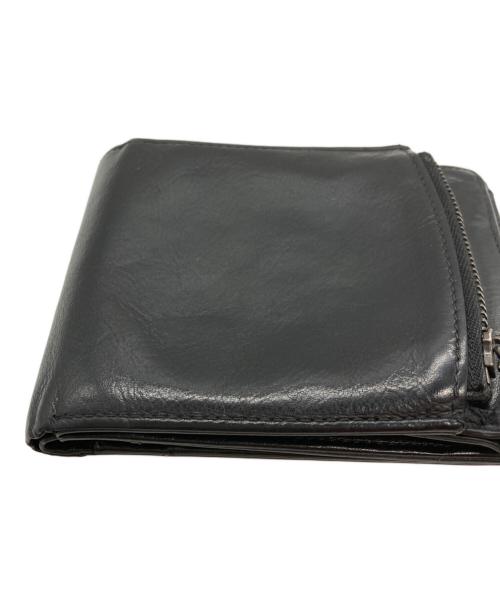 Martin Margiela11（マルタンマルジェラ11）Martin Margiela11 (マルタンマルジェラ11) flip flap wallet ブラックの古着・服飾アイテム
