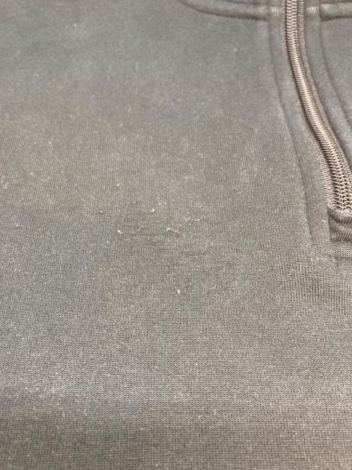 POLO RALPH LAUREN（ポロ・ラルフローレン）POLO RALPH LAUREN (ポロ・ラルフローレン) ハーフジップスウェット ブラック サイズ:SIZE Lの古着・服飾アイテム