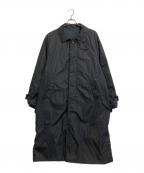 steinシュタイン）の古着「OVERSIZED WIND COAT」｜ブラック