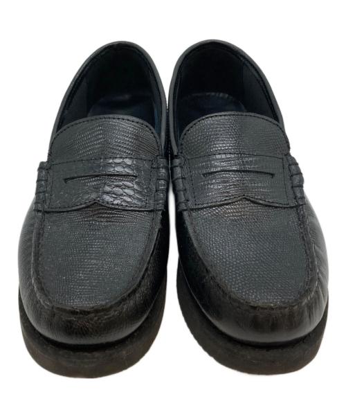 SEBAGO（セバゴ）SEBAGO (セバゴ) Engineered Garments (エンジニアド ガーメンツ) EXOTIC LOAFER EG ブラック サイズ:SIZE US9の古着・服飾アイテム