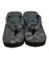 Vivienne Westwood (ヴィヴィアンウエストウッド) シャークソール下駄サンダル ブラック×グレー サイズ:SIZE Free：12000円