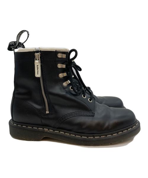 Dr.Martens（ドクターマーチン）Dr.Martens (ドクターマーチン) 1460 ZIPPED HDW 8EYE BOOT ブラック サイズ:SIZE UK9の古着・服飾アイテム