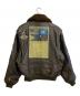 AVIREX (アヴィレックス) TOP GUN G-1 レザーフライトジャケット ブラウン サイズ:SIZE S：18000円