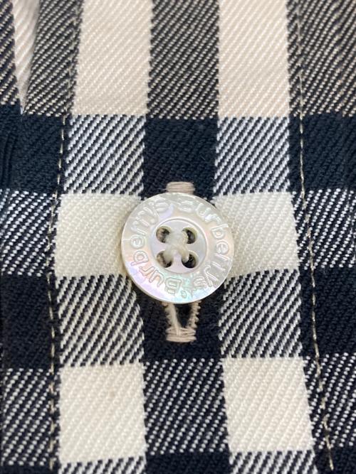 Burberry's（バーバリーズ）Burberry's (バーバリーズ) シャドーホースノバチェックシャツ ベージュ サイズ:SIZE Mの古着・服飾アイテム