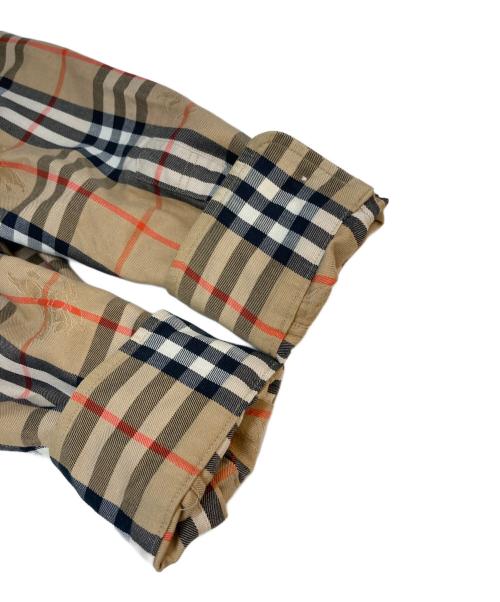Burberry's（バーバリーズ）Burberry's (バーバリーズ) シャドーホースノバチェックシャツ ベージュ サイズ:SIZE Mの古着・服飾アイテム