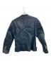 WOLF LEATHERS (ウルフレザー) ライダースジャケット ネイビー サイズ:SIZE 34：7000円