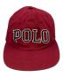 POLO SPORT (ポロスポーツ) ロゴキャップ レッド：7000円