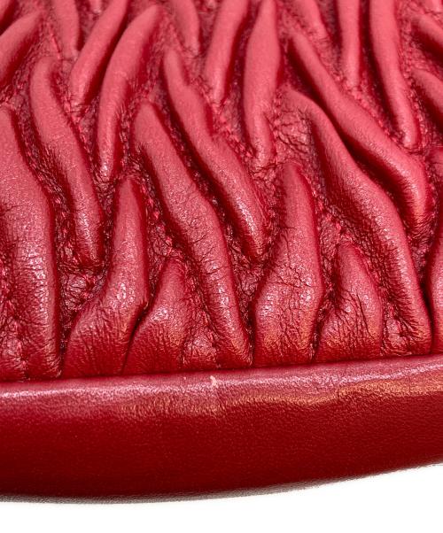 COACH（コーチ）COACH (コーチ) ツイスト ギャザード レザー スモール ケルシー サッチェル レッドの古着・服飾アイテム