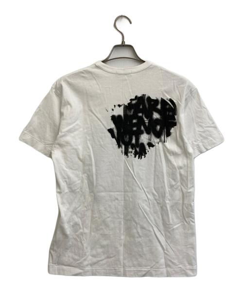 COMME des GARCONS（コムデギャルソン）COMME des GARCONS (コムデギャルソン) Adam Pendleton プリントTシャツ ホワイト サイズ:SIZE Lの古着・服飾アイテム