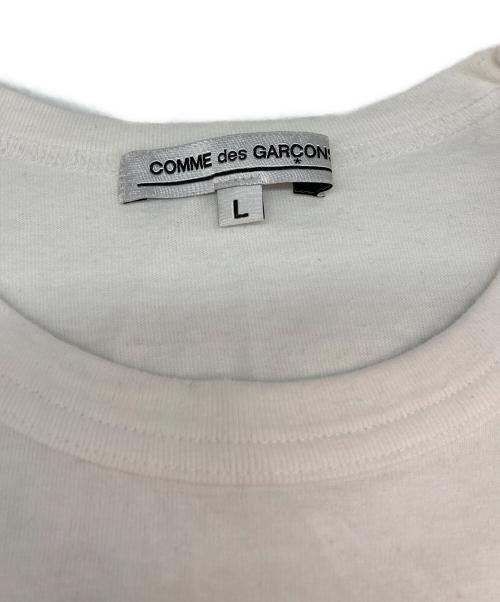 COMME des GARCONS（コムデギャルソン）COMME des GARCONS (コムデギャルソン) Adam Pendleton プリントTシャツ ホワイト サイズ:SIZE Lの古着・服飾アイテム