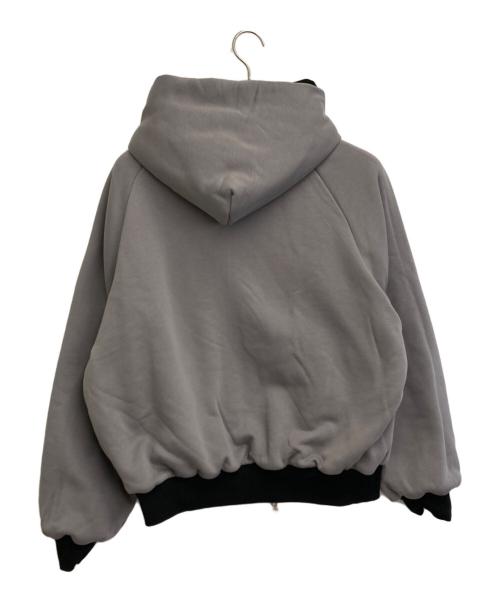 VRROCK（ブイアールロック）VRROCK (ブイアールロック) リバーシブルフーディ ブラック×グレー サイズ:SIZE Mの古着・服飾アイテム