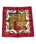 HERMES (エルメス) カレ90 Festival（フェスティバル／祭典） レッド×ホワイト：12000円