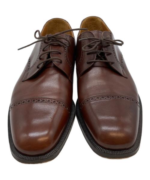 jean pier clemente（ジャンピエールクレメンテ）jean pier clemente (ジャンピエールクレメンテ) ストレートチップブローグシューズ ブラウン サイズ:SIZE 8の古着・服飾アイテム