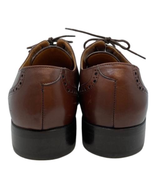 jean pier clemente（ジャンピエールクレメンテ）jean pier clemente (ジャンピエールクレメンテ) ストレートチップブローグシューズ ブラウン サイズ:SIZE 8の古着・服飾アイテム