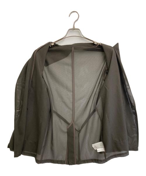 LAGUNA MOON（ラグナムーン）LAGUNA MOON (ラグナムーン) 26SS メッシュダブルテーラードジャケット ブラウン サイズ:Freeの古着・服飾アイテム