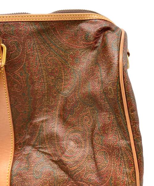 ETRO（エトロ）ETRO (エトロ) ボストンバッグ ブラウンの古着・服飾アイテム