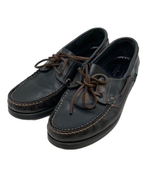 PARABOOT（パラブーツ）PARABOOT (パラブーツ) BARTH デッキシューズ ブラック系 サイズ:不明の古着・服飾アイテム