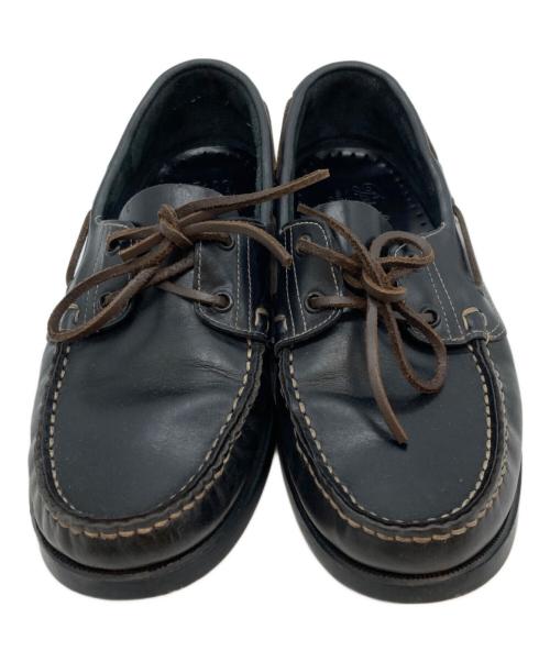 PARABOOT（パラブーツ）PARABOOT (パラブーツ) BARTH デッキシューズ ブラック系 サイズ:不明の古着・服飾アイテム