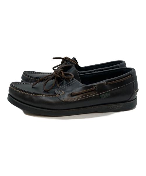 PARABOOT（パラブーツ）PARABOOT (パラブーツ) BARTH デッキシューズ ブラック系 サイズ:不明の古着・服飾アイテム
