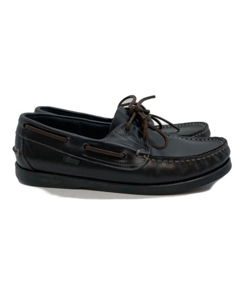 PARABOOT（パラブーツ）PARABOOT (パラブーツ) BARTH デッキシューズ ブラック系 サイズ:不明の古着・服飾アイテム