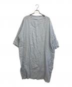 journal standard luxeジャーナルスタンダード ラックス）の古着「エアリネン Plain-DRESS」｜スカイブルー