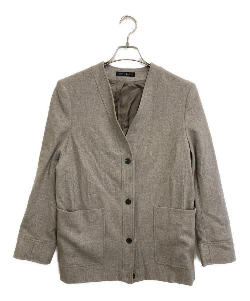 Curensology（カレンソロジー）Curensology (カレンソロジー) アンセドニアカーディガンジャケット ブラウン サイズ:SIZE Freeの古着・服飾アイテム