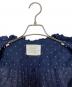 中古・古着 crinkle crinkle crinkle (クリンクル クリンクル クリンクル) frill collar blouse ネイビー サイズ:F：8000円