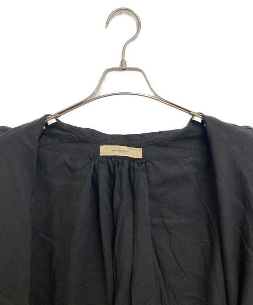 SUZUKI TAKAYUKI（スズキタカユキ）SUZUKI TAKAYUKI (スズキタカユキ) puff-sleeve shirt dress ブラック サイズ:SIZE Freeの古着・服飾アイテム